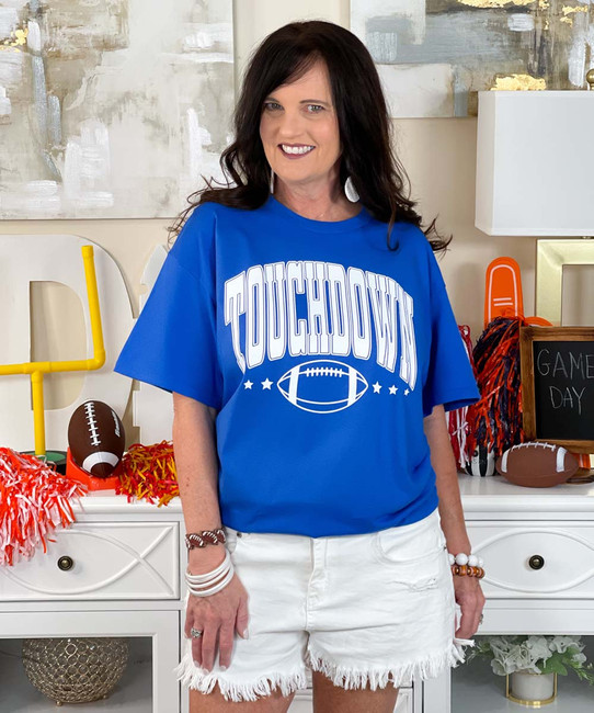 touchdown football tee