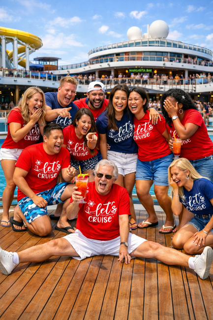 Let's cruise pool deck 2