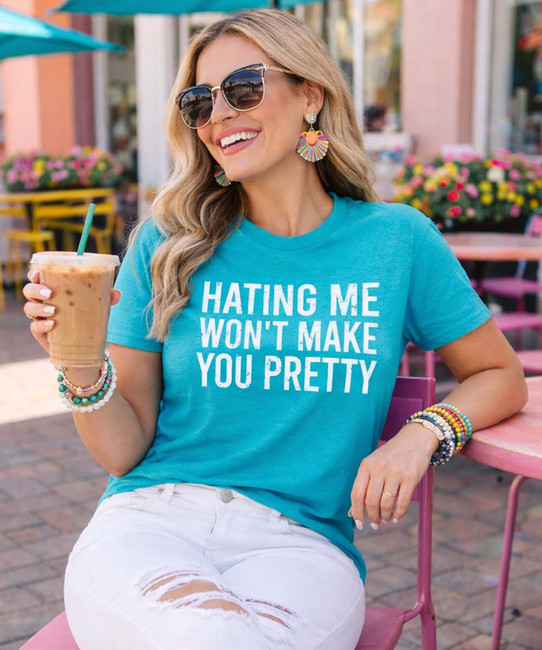 hating me won't make you pretty model image