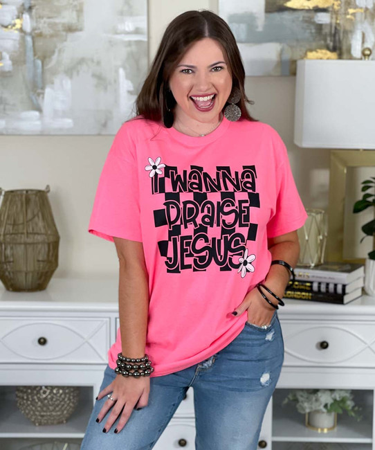 I Wanna Praise Jesus Graphic Shirt