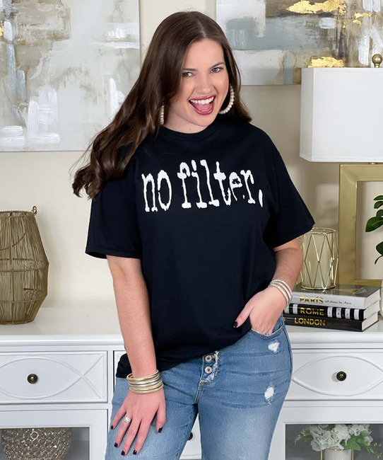 no filter tee close up