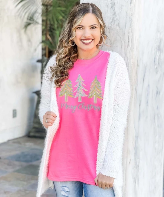 Merry Christmas Trees T-Shirt
