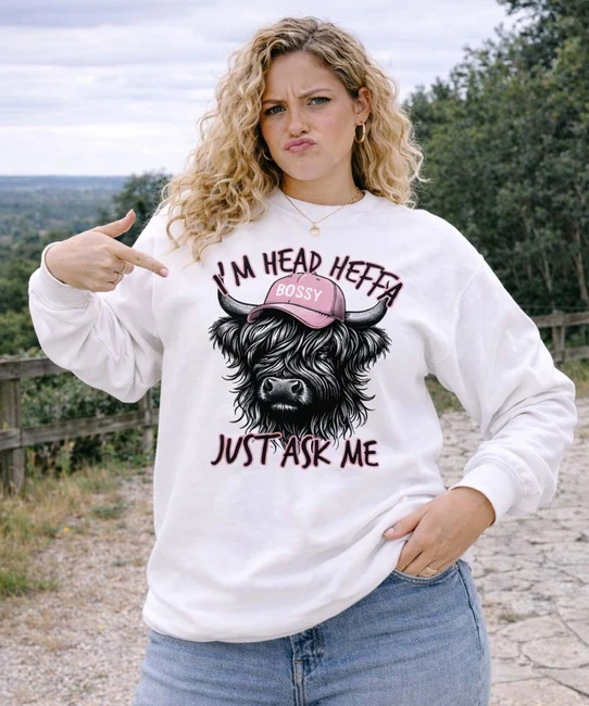 i'm head heffa sweatshirt