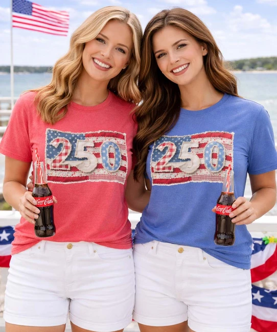 patchwork 250 flag tee group image