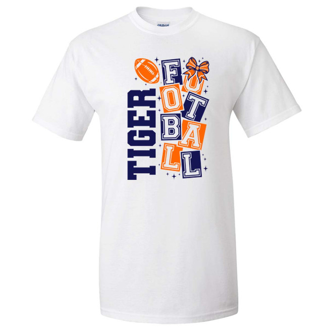 Customized Football Graphic Tee