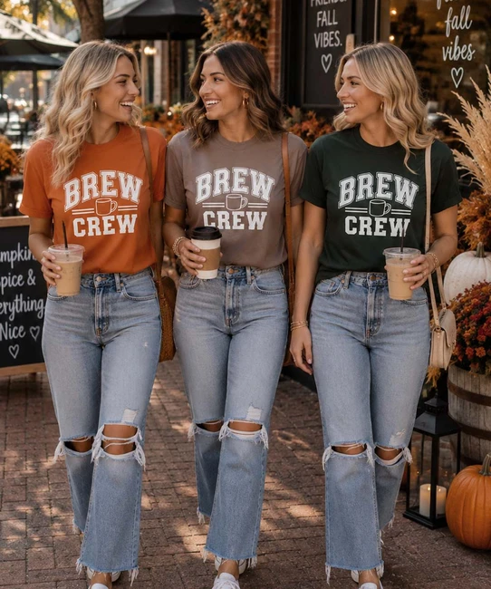 brew crew tee group image
