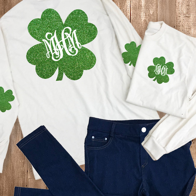 Monogrammed St. Patrick's Day Shirt