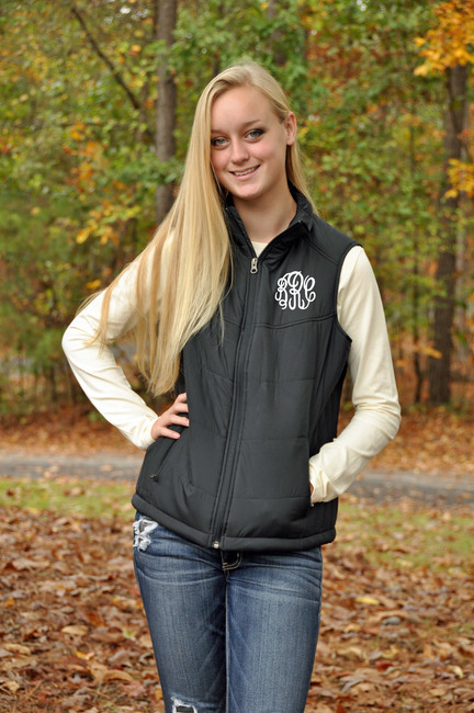Monogrammedl Vests For Ladies