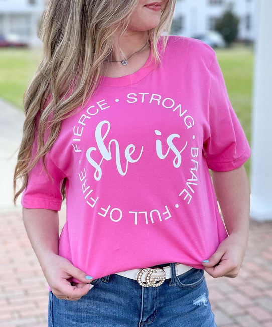 She Is Bella Canvas Tee