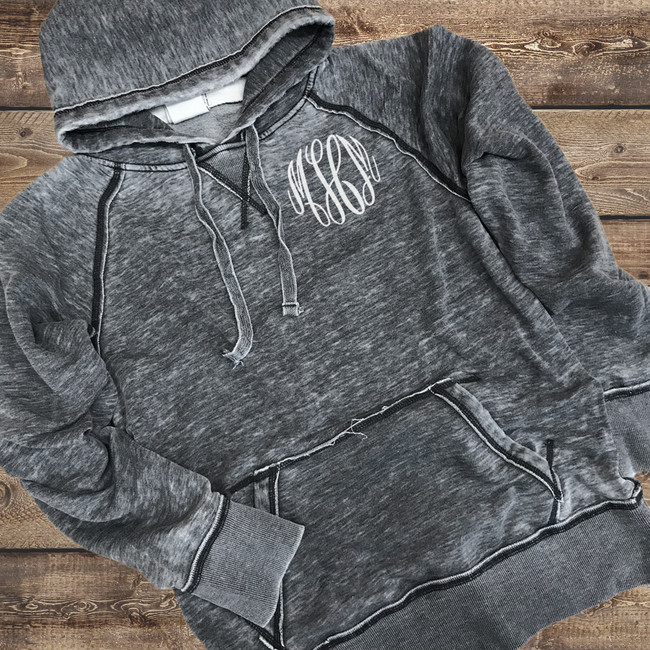 Monogrammed Zen Fleece Hoodie