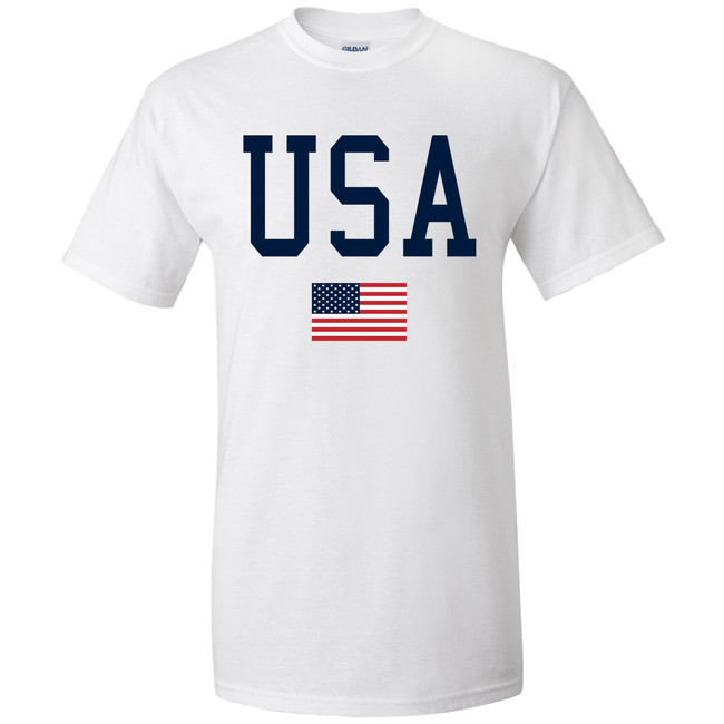 Monogrammed Patriotic Tee