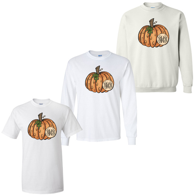 Personalized Leopard Pumpkin Graphic Tee Shirt