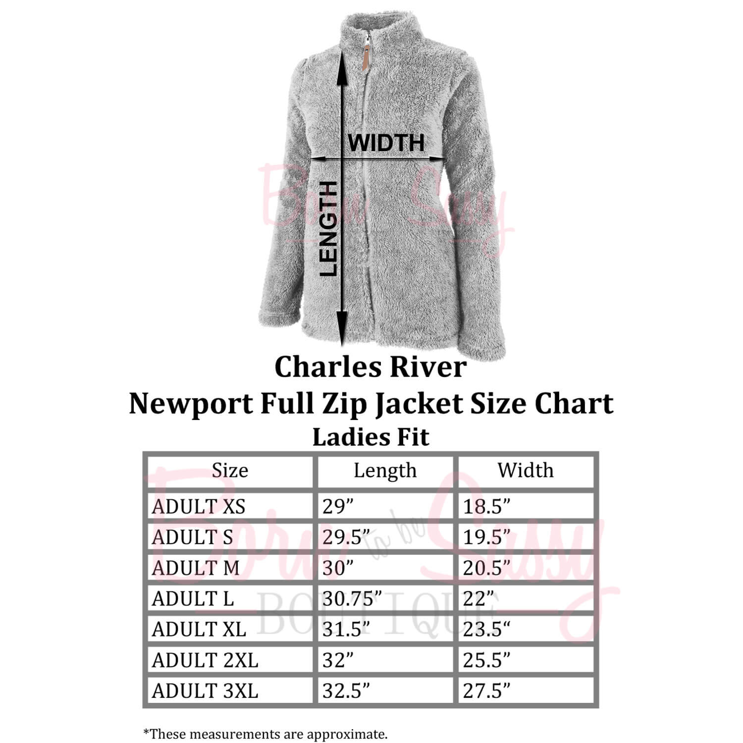 Charles River 5978 - Women's Newport Full Zip Fleece Jacket