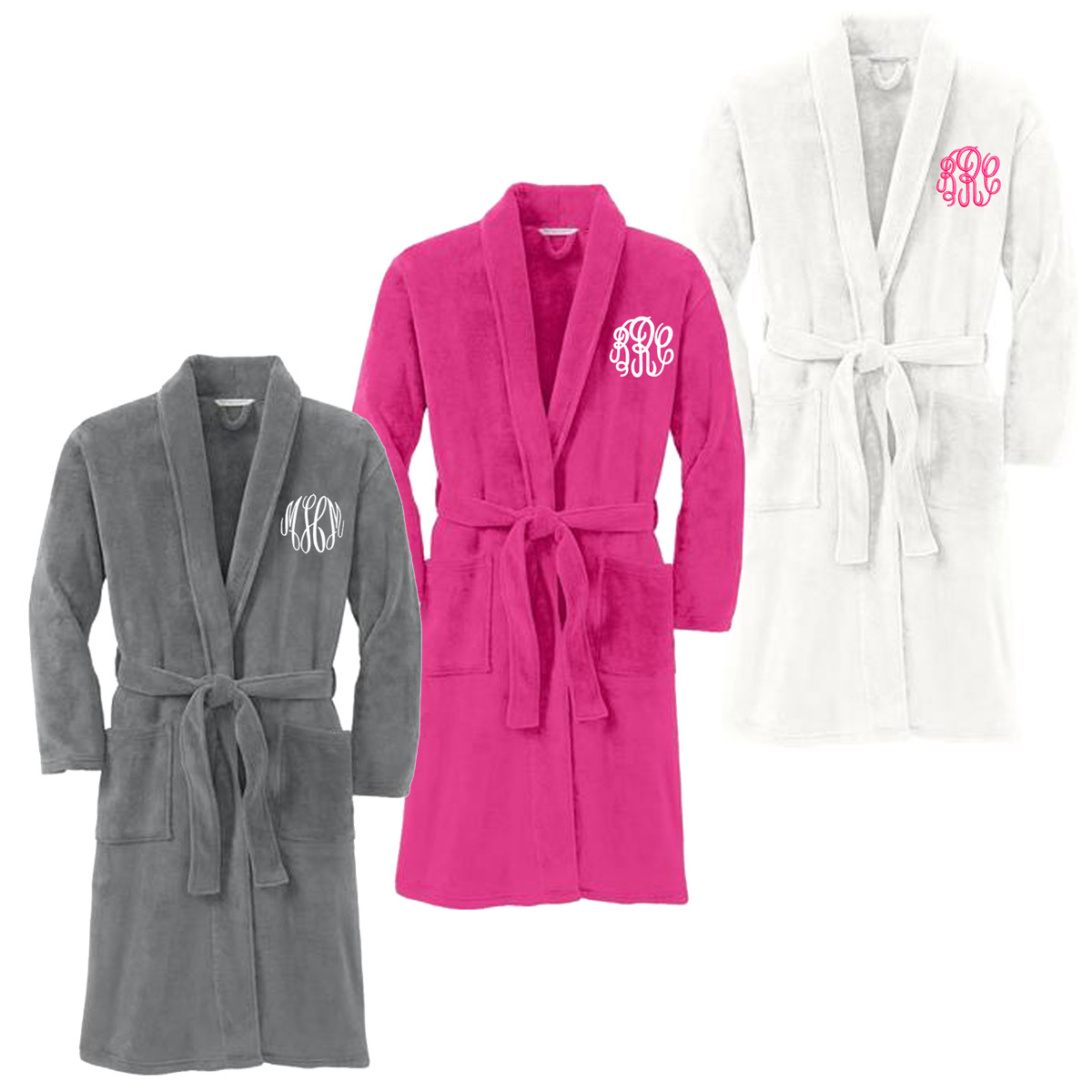 Monogrammed Robe