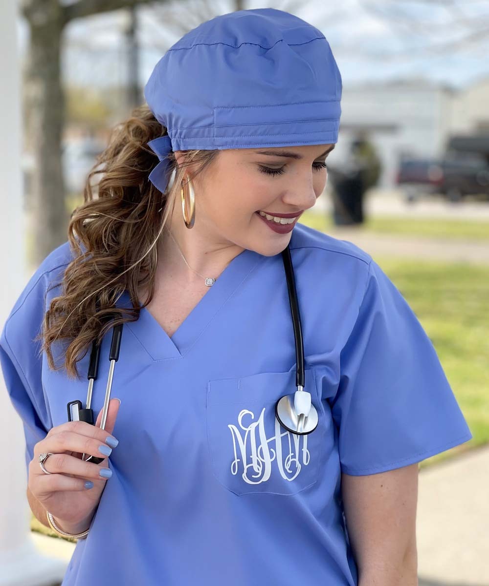 NFP : WonderWink® WorkFlex™ Scrub Top, UNISEX - Nurse-Family Partnership