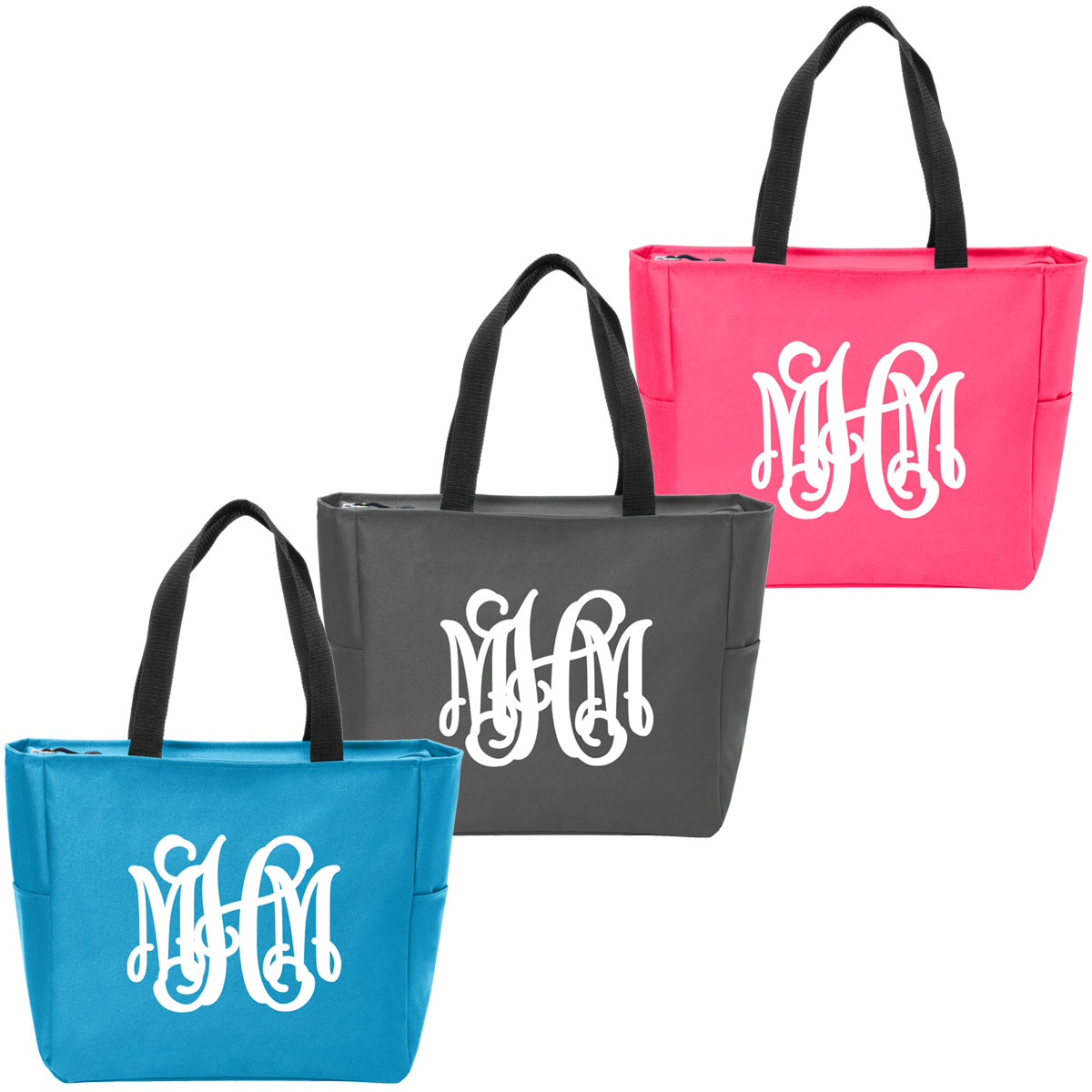 monogrammed tote bags
