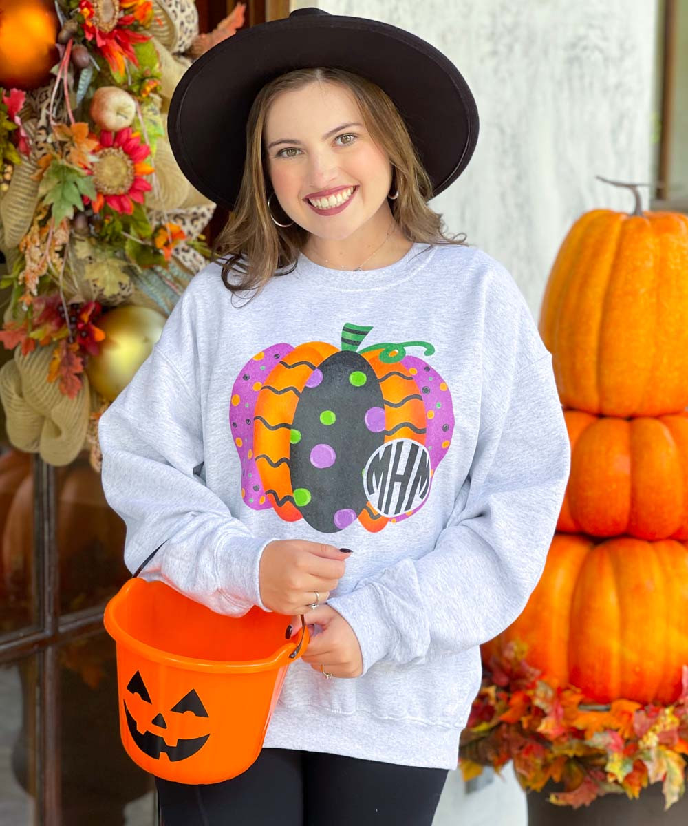 Halloween Pumpkin Graphic Shirt