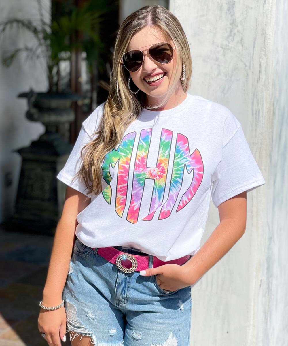 Personalized Tie Dye Shirt