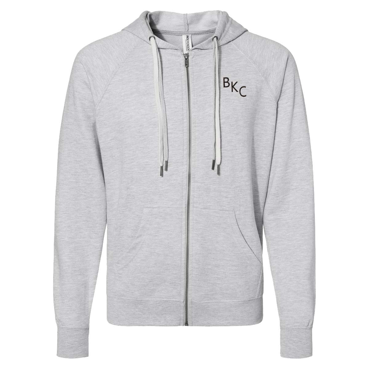 Full zip sweatshirt with logo