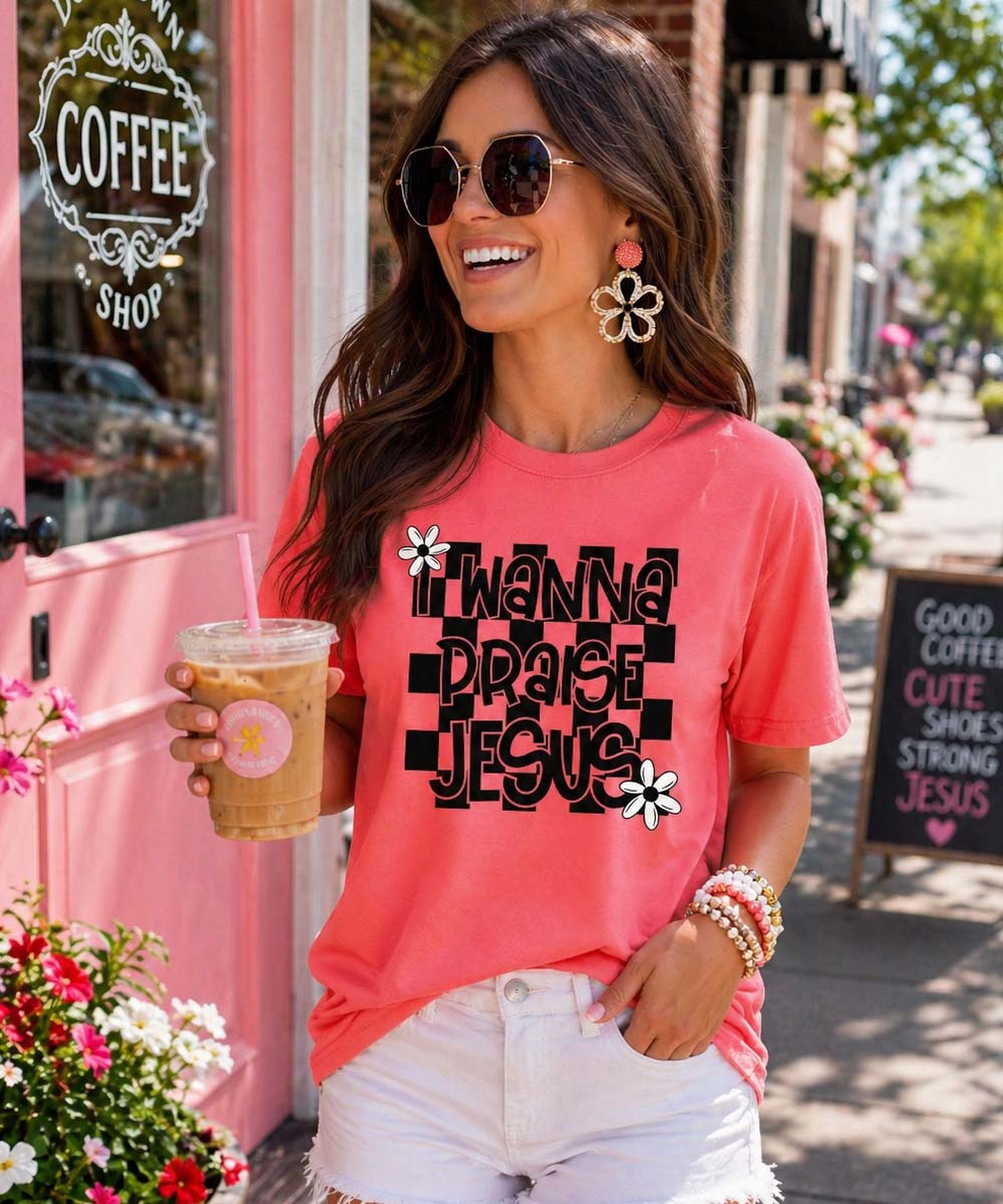 I Wanna Praise Jesus Graphic Shirt