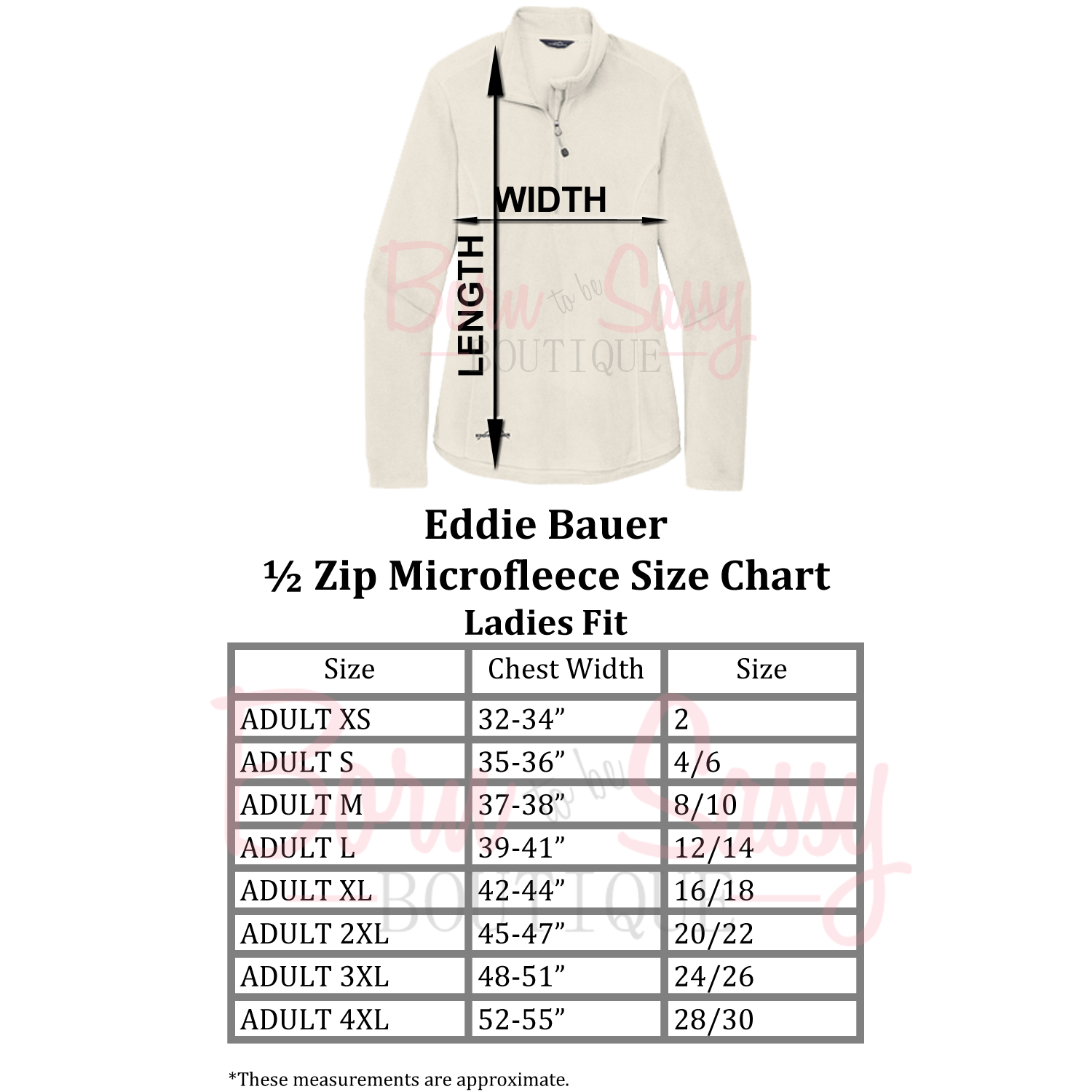 Size Charts - Salt Flats Clothing