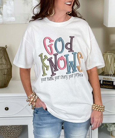 God Knows Graphic Shirt