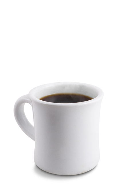 White coffee cup