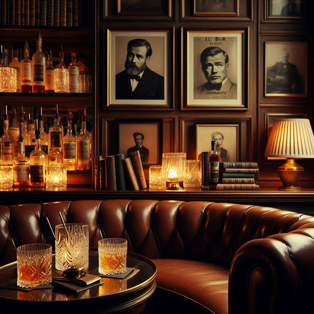 Bar Hemingway at the Ritz Paris is a legendary and intimate cocktail bar steeped in history and elegance. Named after the famed writer Ernest Hemingway, who was a regular, this cozy space exudes old-world charm with its dark wood paneling, soft leather armchairs, and vintage photographs adorning the walls. The ambiance is warm and refined, offering a sense of exclusivity and nostalgia. Under the expert craftsmanship of head bartender Colin Field, the bar is renowned for its impeccable cocktails, with signature drinks that pay homage to the golden age of mixology. Whether savoring a classic martini or a bespoke creation, guests are transported to a bygone era of literary glamour and Parisian sophistication.