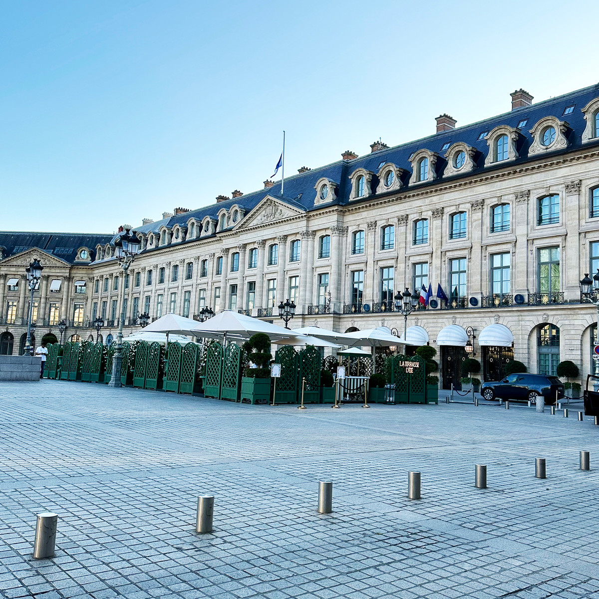 A grand view of the Ritz Paris, where heritage, hospitality, and Place Vendôme prestige meet.