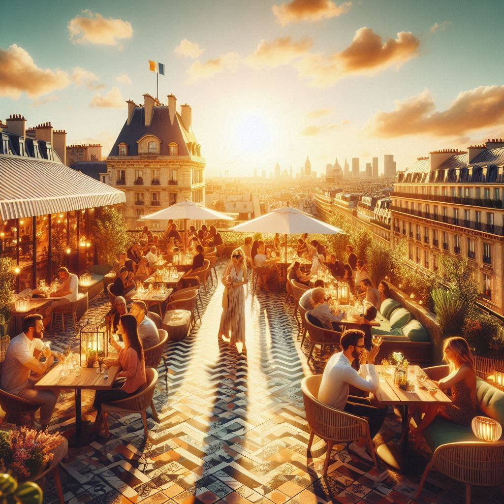 On the top of BHV Marais, newly opened Terraza Mikuna brings Latin spirit to the Paris rooftops with inventive cocktails. Discover this hidden gem with TLC Paris.