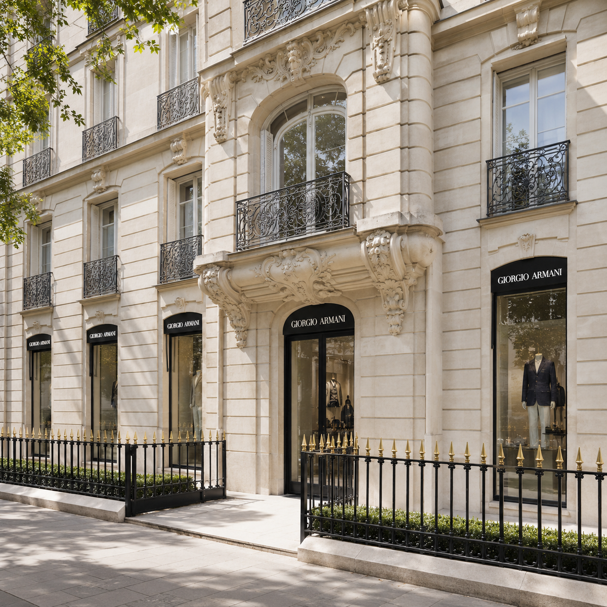 The flagship on Avenue Montaigne is more than a boutique — it’s a reflection of calm power, where design replaces noise and movement feels choreographed. Each step, each glance, each fold of fabric belongs to the rhythm of a city that never hurries, only glows.