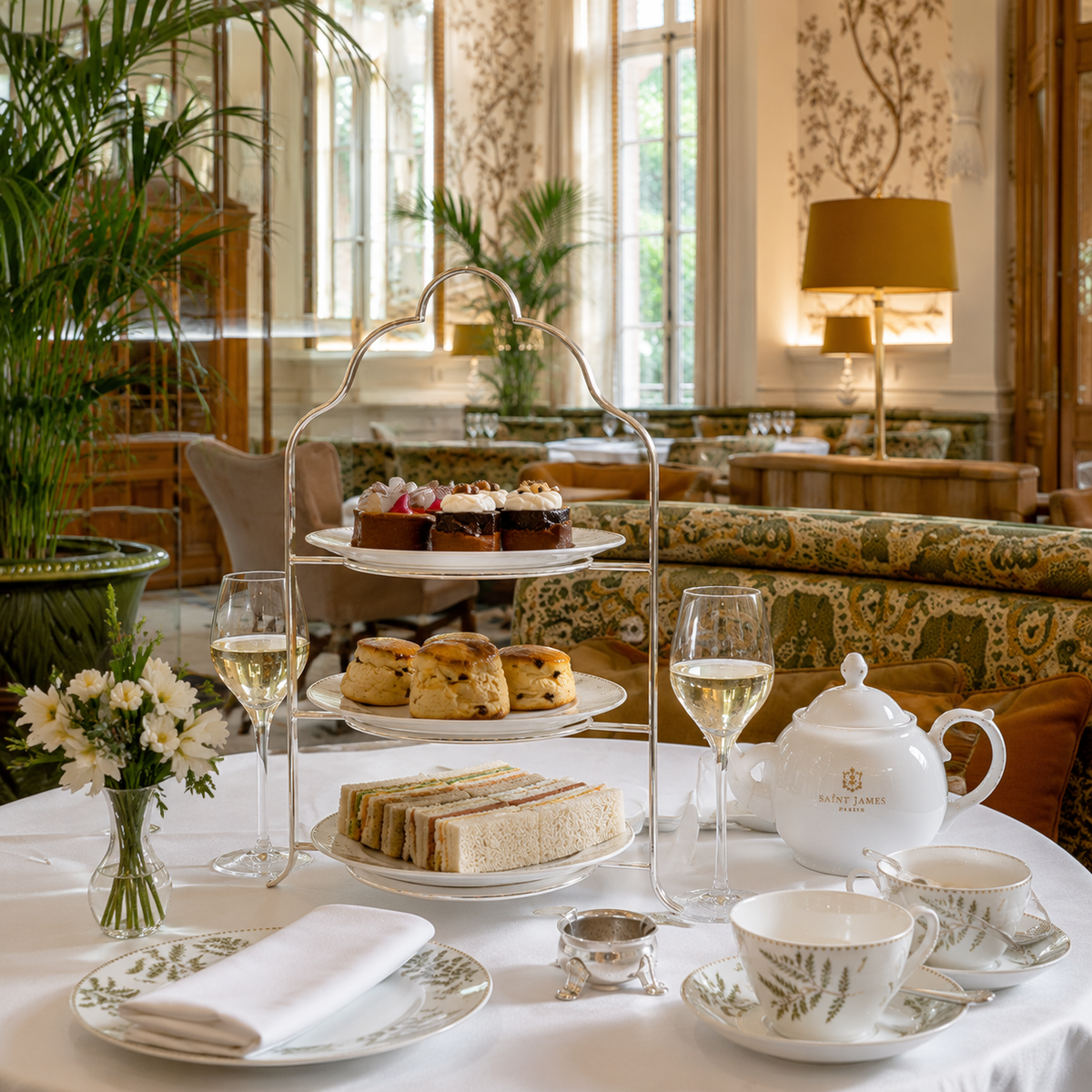 Saint James Paris | Refined Château Luxury & Guerlain Spa
In the elegant 16ᵉ arrondissement, Saint James Paris combines aristocratic grandeur with discreet intimacy. Guests unwind in the Guerlain Spa, dine at Bellefeuille, or stroll toward Avenue Foch and Trocadéro Gardens. Surrounded by leafy calm and architectural grace, it’s a Parisian château where wellness & art de vivre meet — curated by TLC Paris Concierge.
