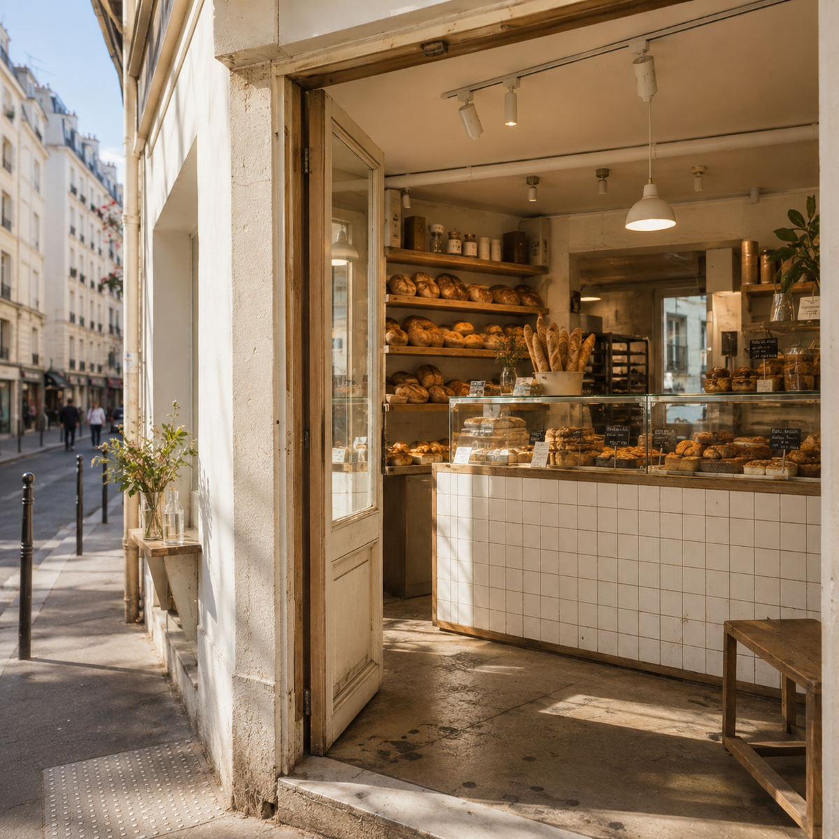 Artisanal breads and viennoiseries from Mamiche — Paris’s neighbourhood bakery favourite.