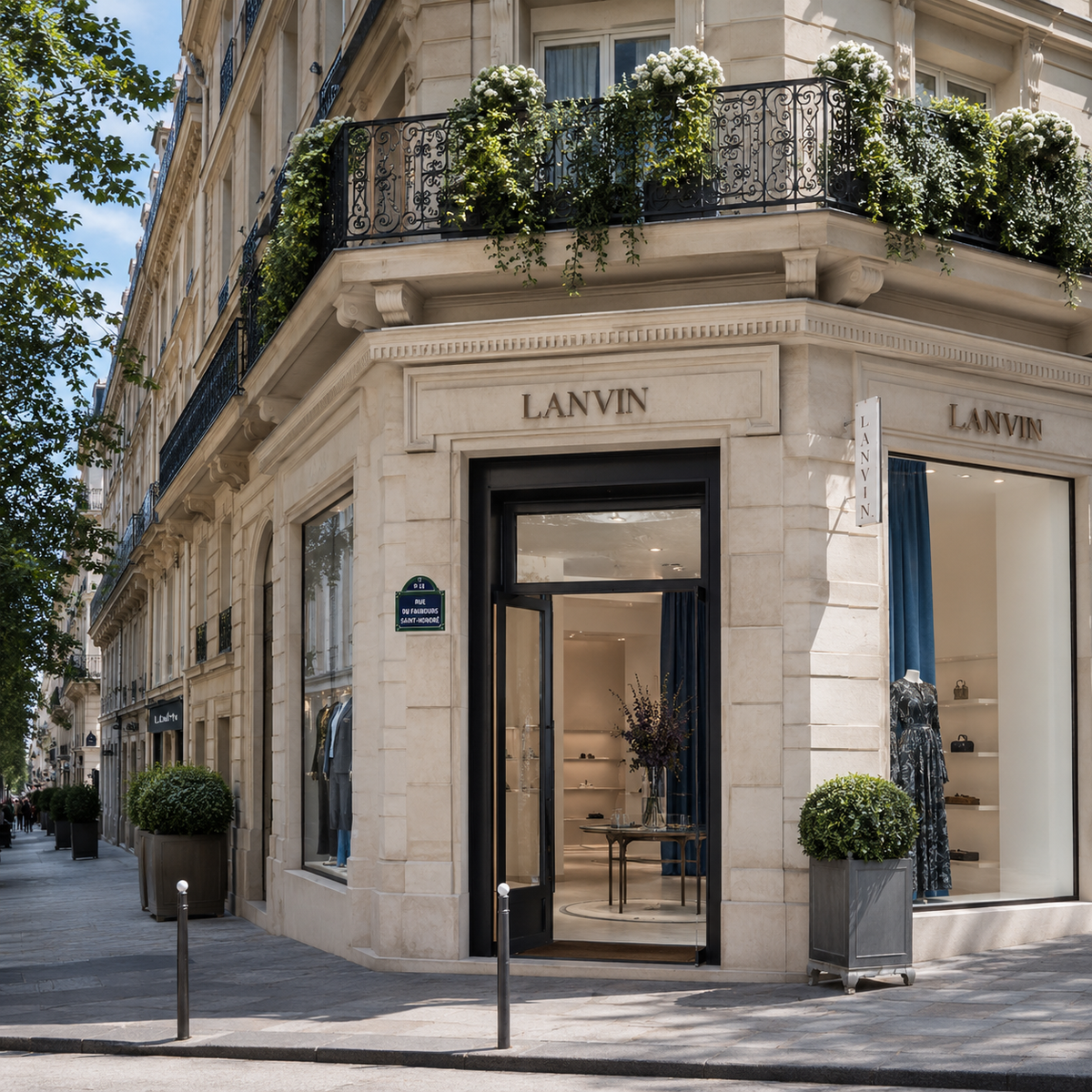 Lanvin Tailoring captured through the lens of TLC Paris—where Parisian heritage meets modern sophistication. A master tailor works with precision in a setting of quiet luxury, crafting a bespoke suit that reflects the elegance and innovation of the Lanvin house. A true expression of timeless French style, featured by TLC Paris.