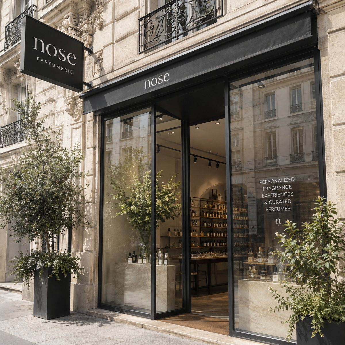 Nose – The Art of Curated Perfumes & Bespoke Scent Consultations:
Discover the art of fragrance at Nose, where curated perfumes meet bespoke scent consultations. With expert guidance, Nose offers personalized fragrance experiences, allowing you to find the perfect scent that reflects your individuality.
Découvrez l'art du parfum chez Nose, où les parfums sélectionnés rencontrent des consultations olfactives sur mesure. Avec des conseils d'experts, Nose propose des expériences de parfum personnalisées, vous permettant de trouver la fragrance parfaite qui reflète votre individualité.