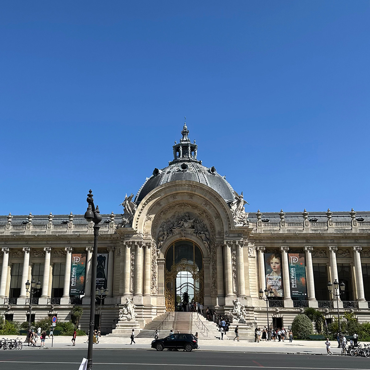 The monumental entrance sets the tone before you even step inside, revealing the architectural grandeur that makes Petit Palais one of Paris's most beautiful museums.