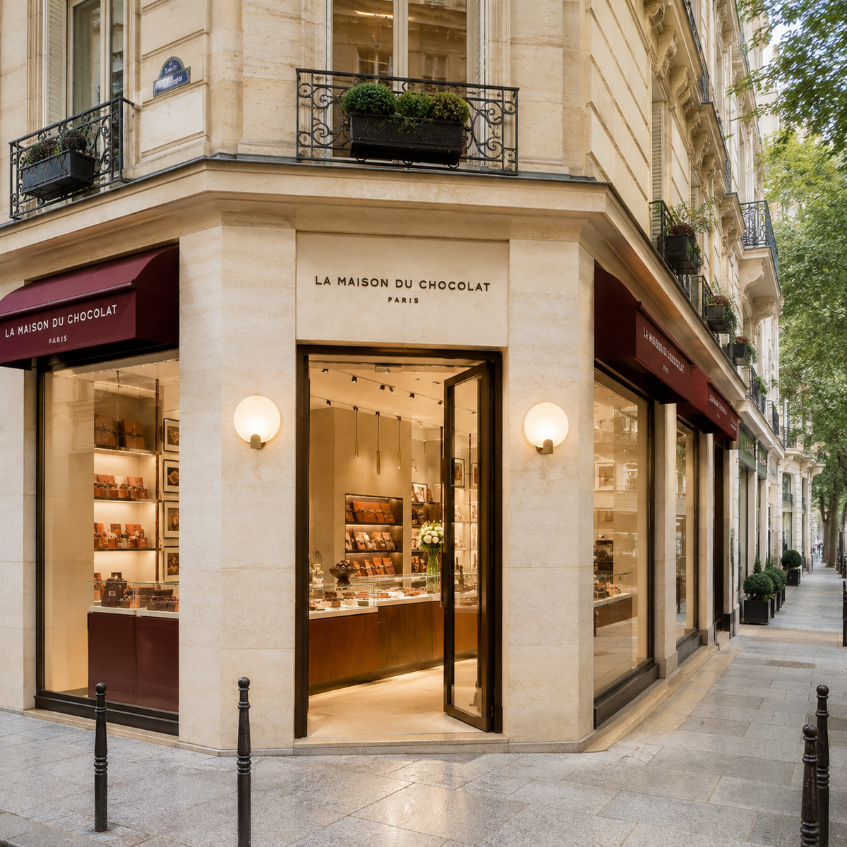 Savor refined pralines and silky ganaches from La Maison du Chocolat — a timeless indulgence chosen by TLC Paris Concierge.