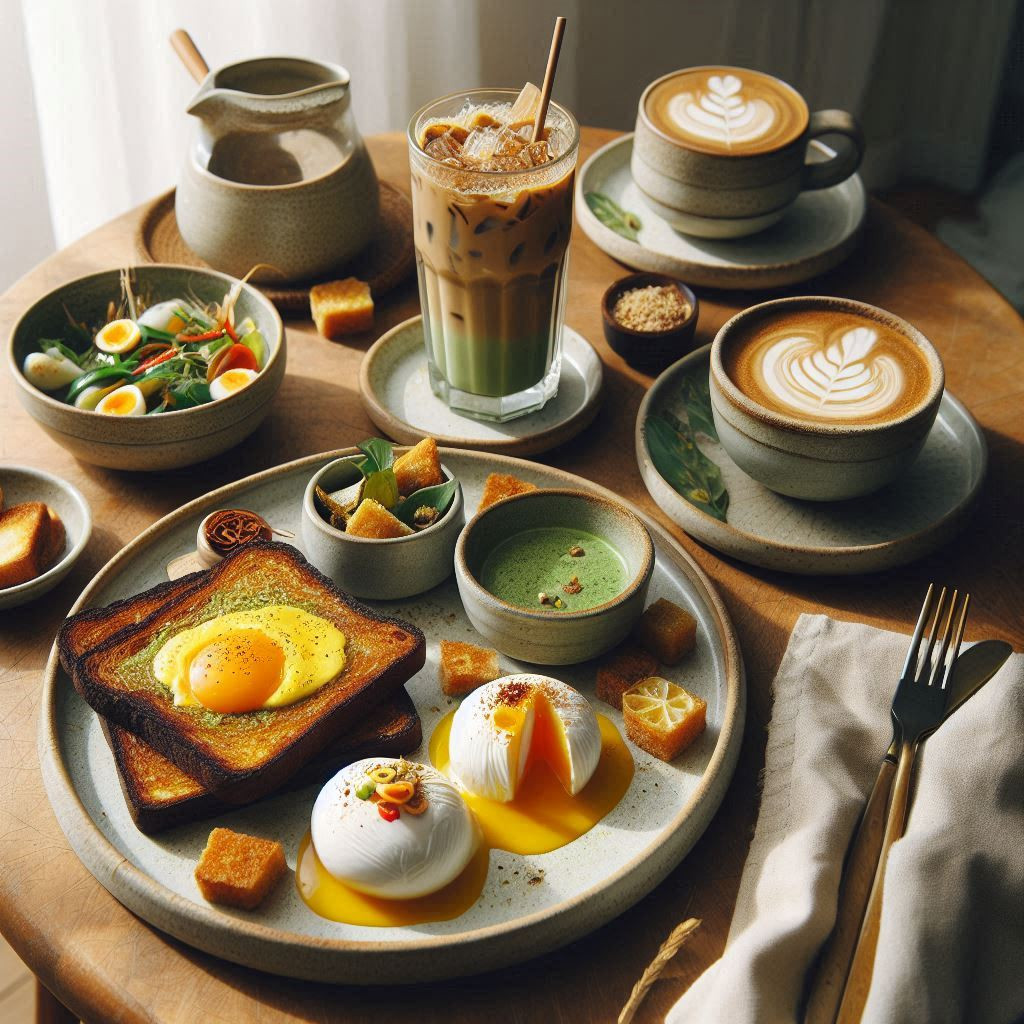 The Hood – Fusion brunch café blending Asian & Western flavors. A vibrant taste journey, curated by TLC Paris Concierge.