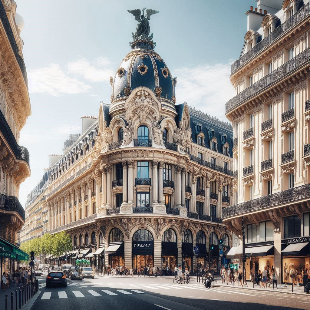 Printemps Department store, Boulevard Haussmann in Paris  – Luxury Fashion & Style