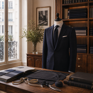 Step inside the world of Cifonelli, master tailors in Paris. Captured for TLC Paris, this image reflects the elegance and precision of bespoke craftsmanship—where tradition meets refinement in the heart of the city. A celebration of Parisian tailoring excellence, featured by TLC Paris.