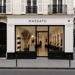 Discover Massato Paris, where Japanese precision meets effortless Parisian style. Across two Paris salons, Massato offers personalized cuts and colour shaped around natural movement, individuality, and understated elegance.
