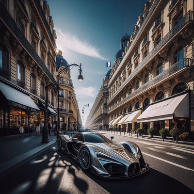 Luxury boutiques on Avenue George V, guided by TLC Paris.
