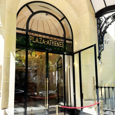 Behind these doors lies one of Paris's most legendary palace hotels. From haute couture events on Avenue Montaigne to elegant dining and refined accommodation, Plaza Athénée continues to embody the art of Parisian luxury. ✨