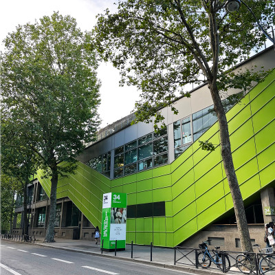 Designed by architects Jakob + MacFarlane, the vivid green exterior of La Cité de la Mode et du Design has become an instantly recognisable landmark along the Seine. Today the complex brings together fashion, design, exhibitions, restaurants, rooftop bars, and cultural events in one of Paris's most innovative contemporary buildings.