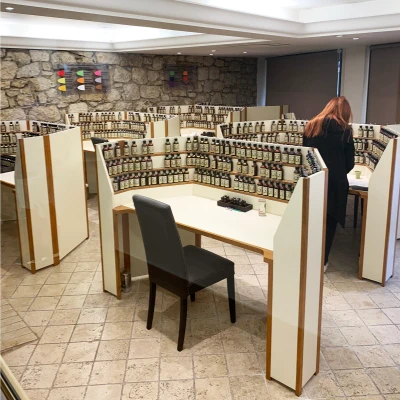 Galimard’s perfume workshop in Èze, where visitors explore fragrance notes and composition.
