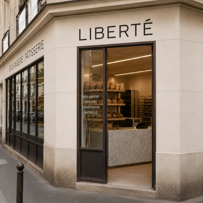 Artisan breads and levain baguettes from Liberté — Parisian craft baking with depth and precision.