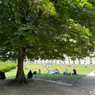 Relaxing in the Tuileries Garden
On sunny days, locals and visitors spread out across the lawns and shaded areas, turning the Tuileries into one of Paris's most popular places to pause between sightseeing stops.