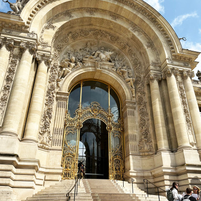 Facing Avenue Winston Churchill, the museum's ornate façade is a masterpiece of Parisian architecture in its own right.