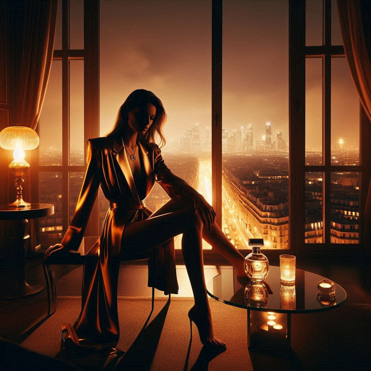 Surreal Lens — TLC Paris interprets Armani Donna as sculpted light and measured motion. Soft silk, structured shoulders, and quiet precision capture femininity not as decoration, but as power refined by grace.