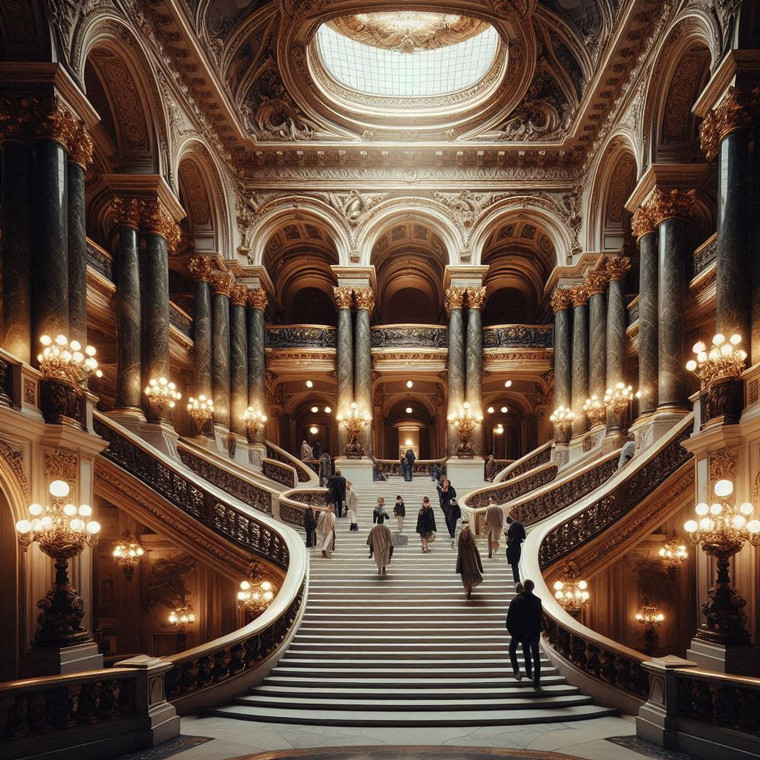 Opéra Palais Garnier in Paris
Grandeur, rhythm & cultural spectacle